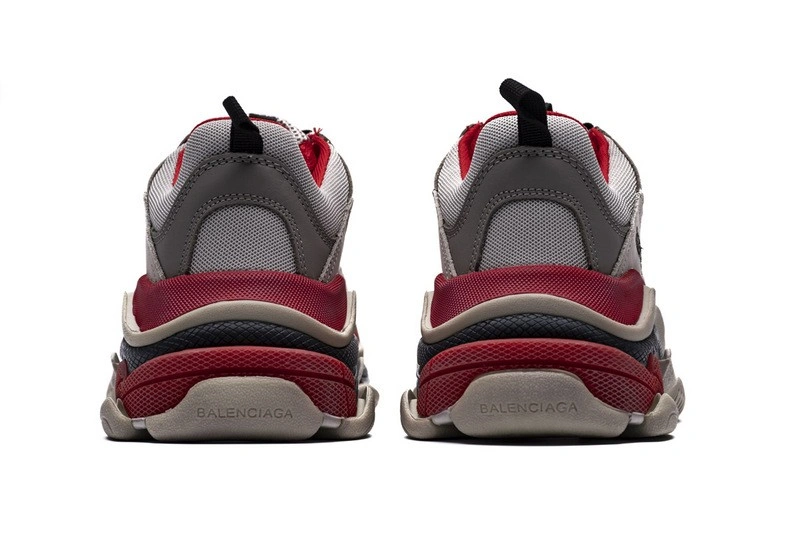 Balenciaga Triple S Grey Red