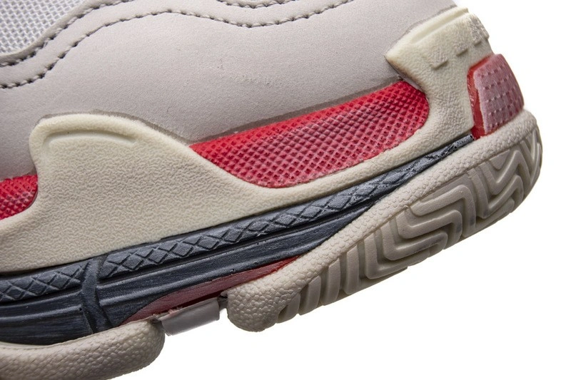 Balenciaga Triple S Grey Red