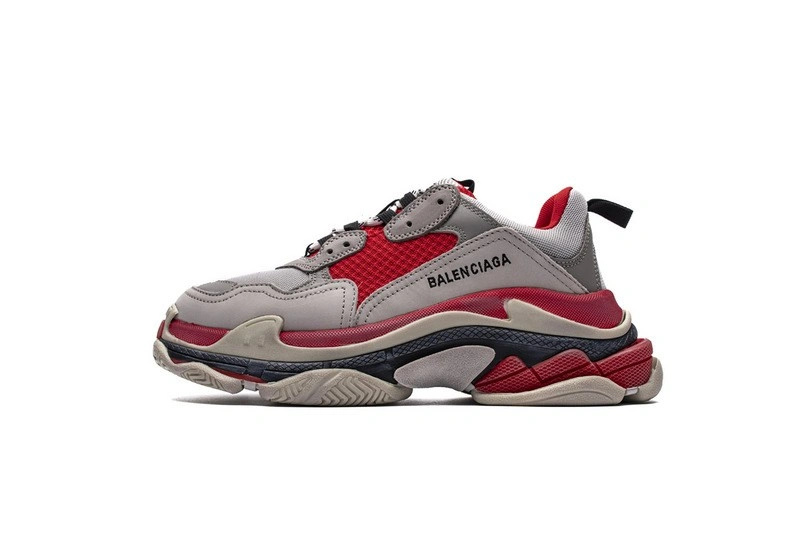 Balenciaga Triple S Grey Red