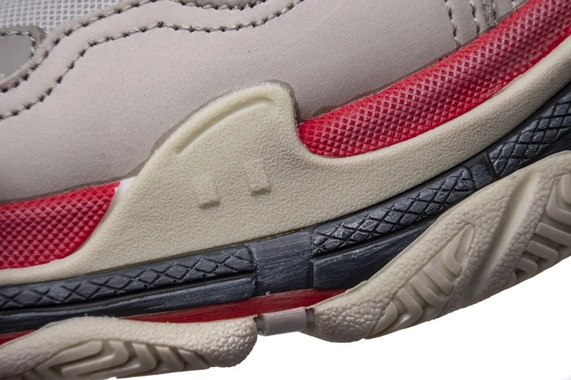 Balenciaga Triple S Grey Red
