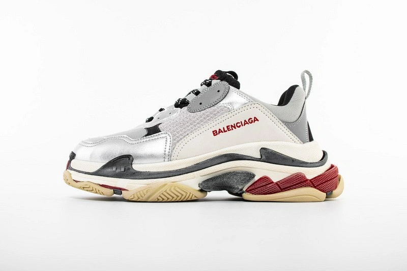 Balenciaga Triple S Grey Sliver Black
