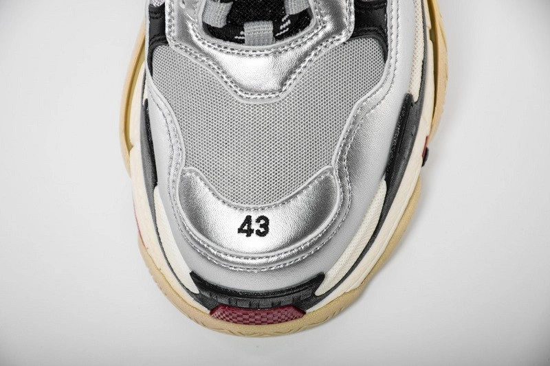 Balenciaga Triple S Grey Sliver Black