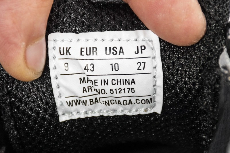 Balenciaga Triple S Grey Sliver Black