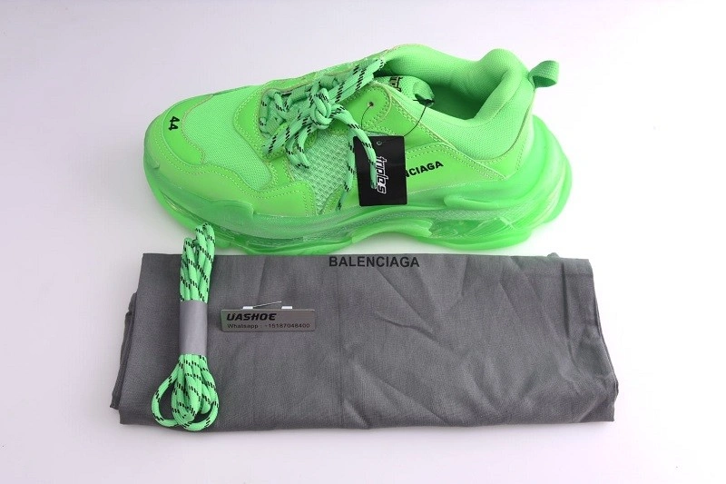 Balenciaga Triple S Neon Green  541624-W09OL-3801