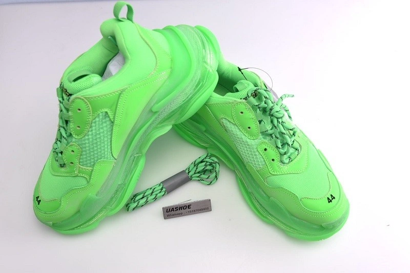 Balenciaga Triple S Neon Green  541624-W09OL-3801