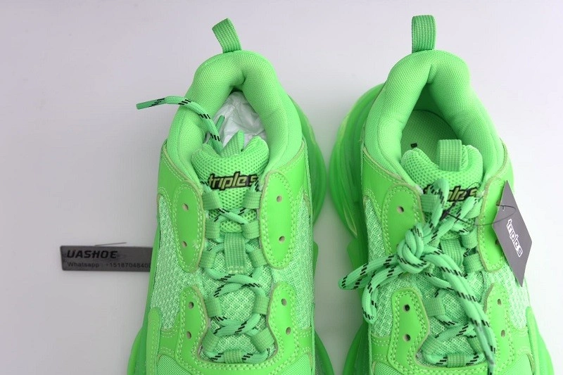 Balenciaga Triple S Neon Green  541624-W09OL-3801