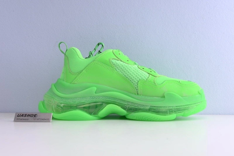 Balenciaga Triple S Neon Green  541624-W09OL-3801