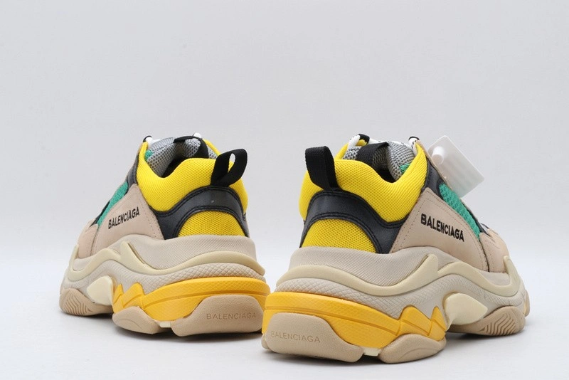 Balenciaga Triple S Neon white Green  yellow
