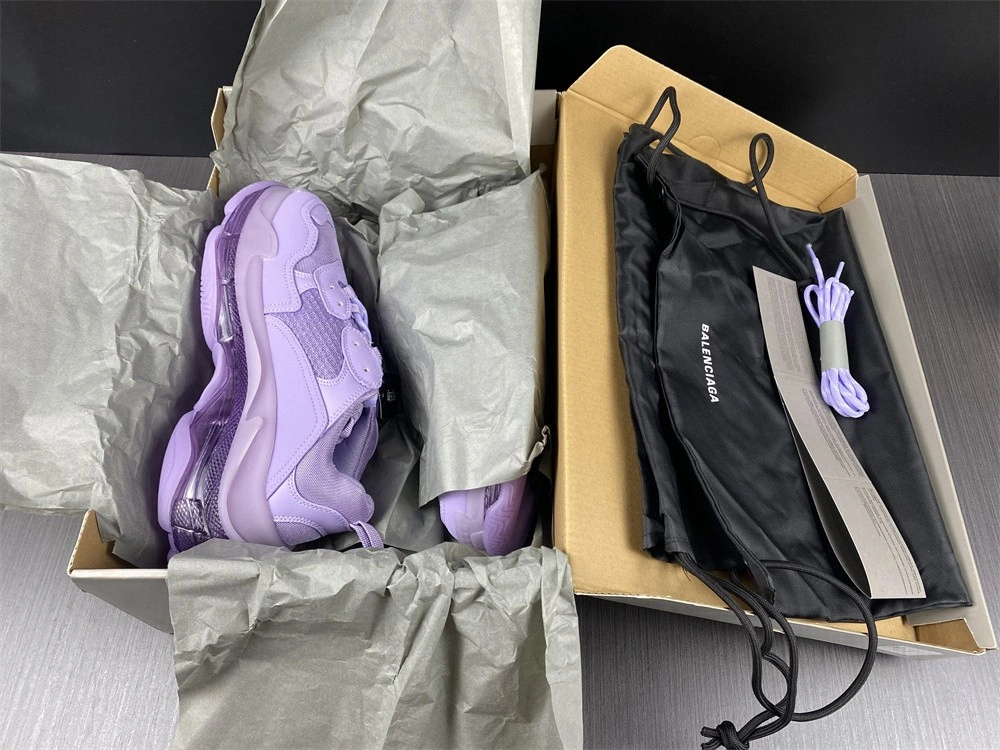 Balenciaga Triple S Purple Sneaker