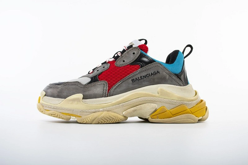 Balenciaga Triple S Trainer Blue Red 2018