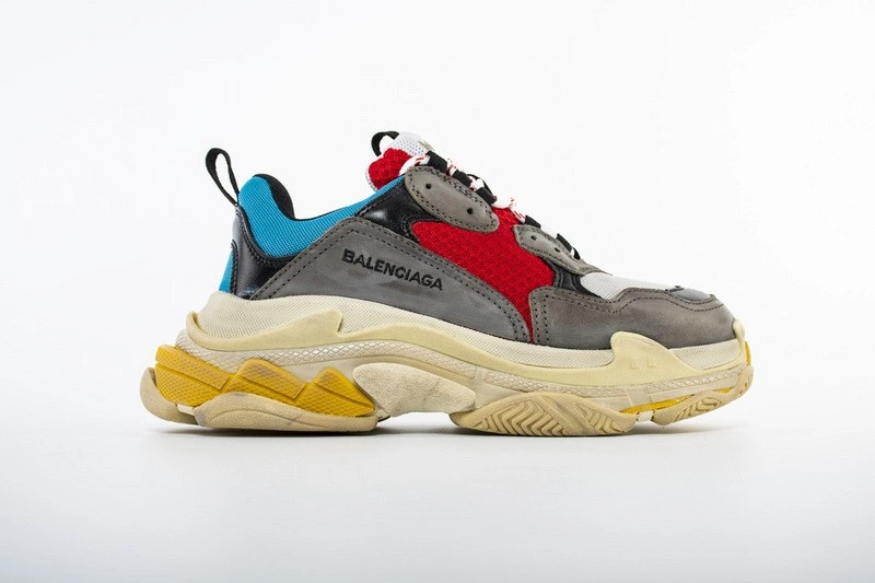 Balenciaga Triple S Trainer Blue Red 2018