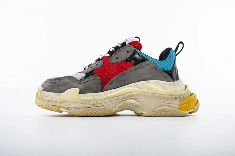 Balenciaga Triple S Trainer Blue Red 2018