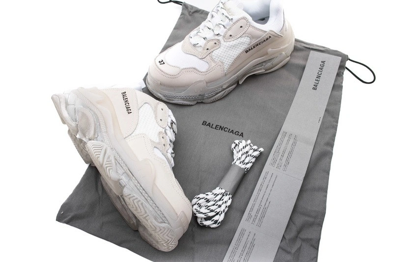 Balenciaga Triple S Trainers  Clear Sole trainer White 544351-W09E1-9000