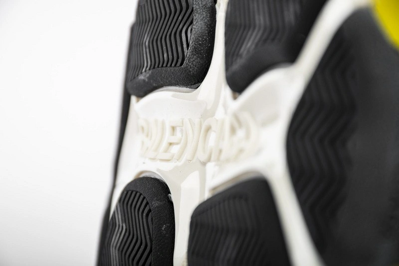 Balenciaga Triple S Trainers Black Yellow Women