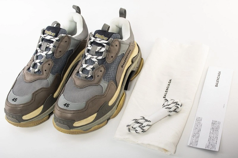 Balenciaga Triple S Trainers Gray