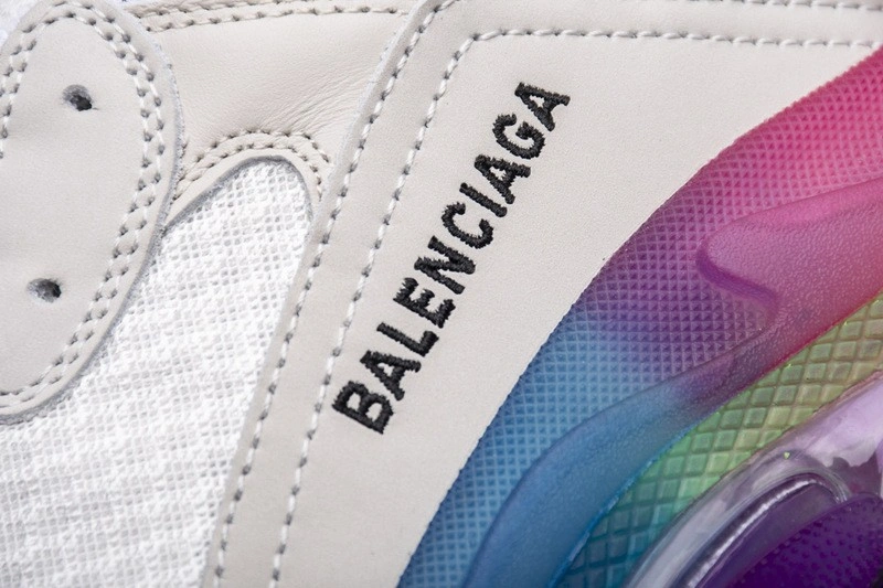 Balenciaga Triple S colorful bottom