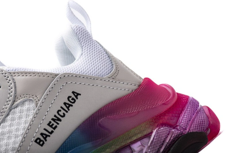 Balenciaga Triple S colorful bottom