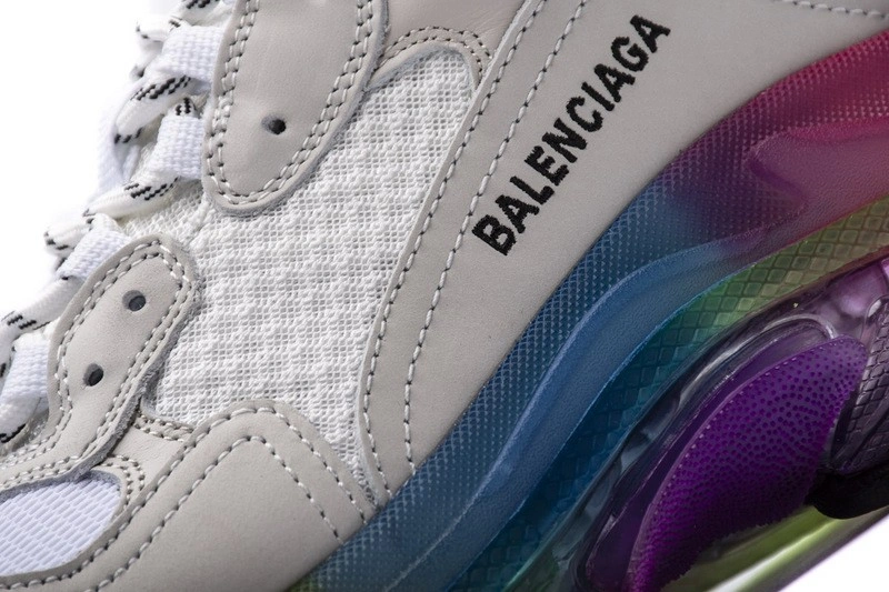 Balenciaga Triple S colorful bottom