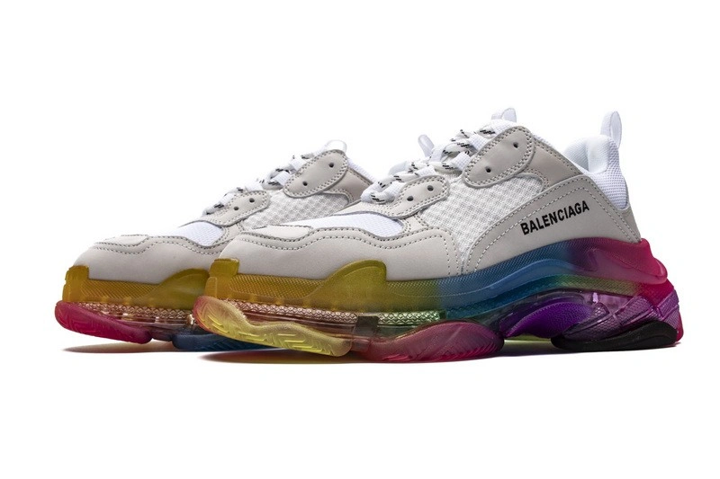 Balenciaga Triple S colorful bottom