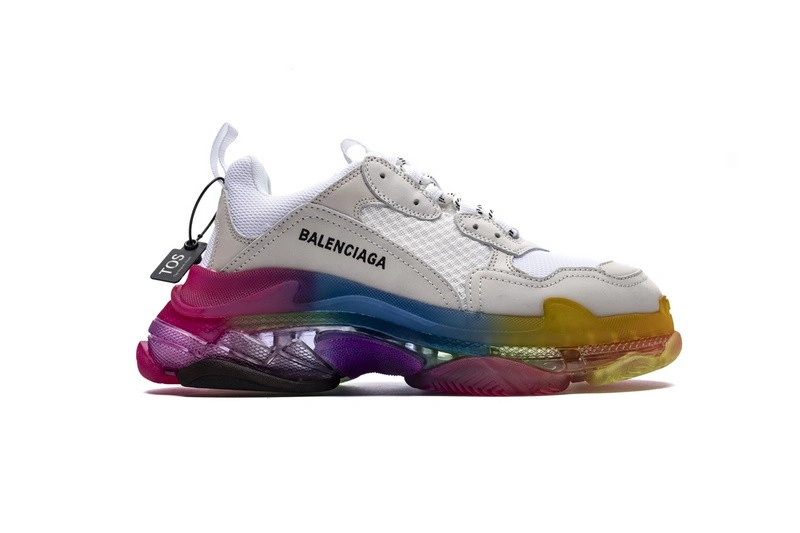 Balenciaga Triple S colorful bottom
