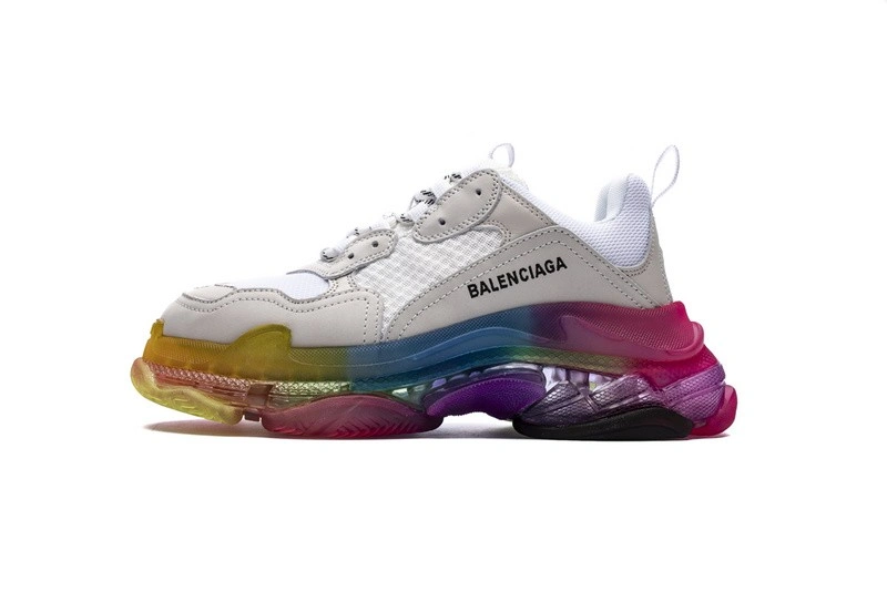 Balenciaga Triple S colorful bottom