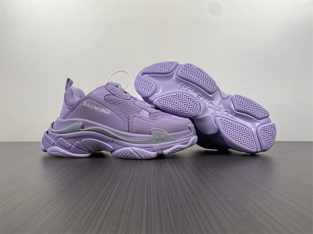 Balenciaga Triple S green Purple  1.0  Sneaker