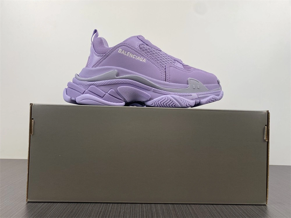 Balenciaga Triple S green Purple  1.0  Sneaker
