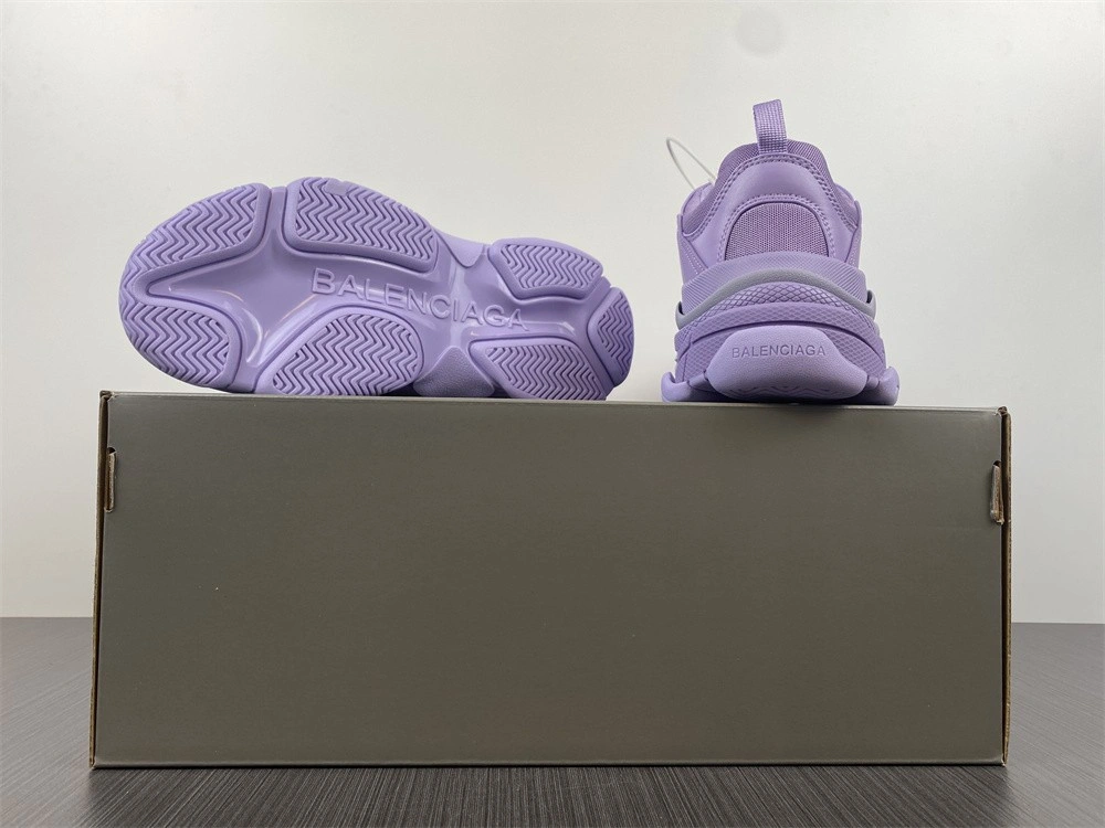 Balenciaga Triple S green Purple  1.0  Sneaker