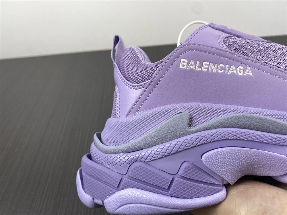 Balenciaga Triple S green Purple  1.0  Sneaker