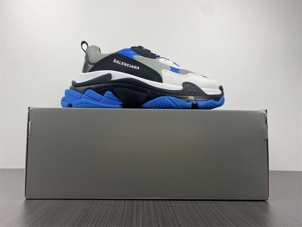 Balenciaga Triple S white black blue  1.0  Sneaker