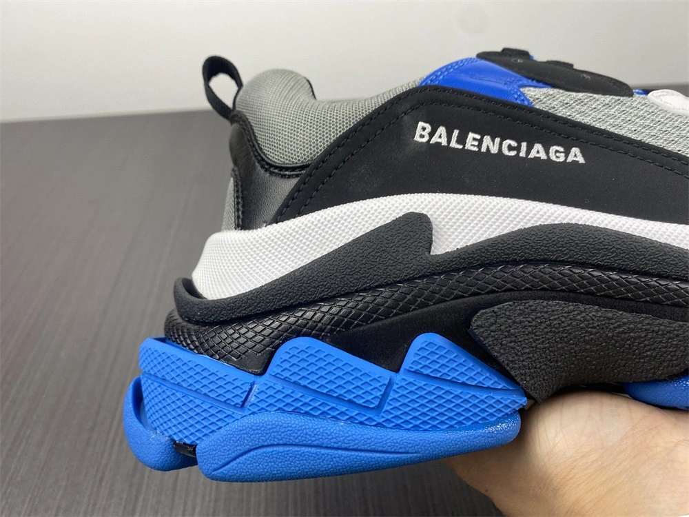 Balenciaga Triple S white black blue  1.0  Sneaker