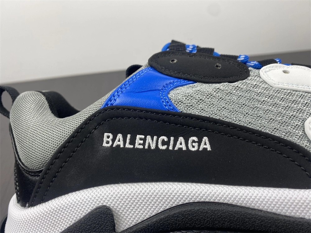 Balenciaga Triple S white black blue  1.0  Sneaker