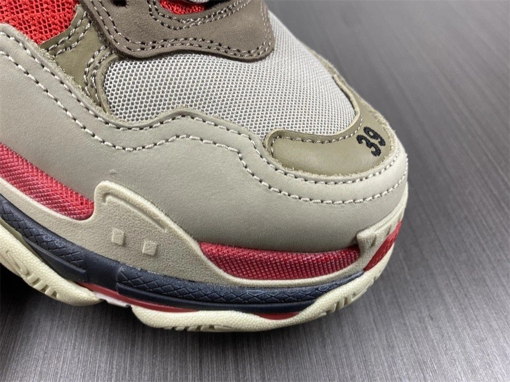 Balenciaga Triple S white red black  1.0  Sneaker