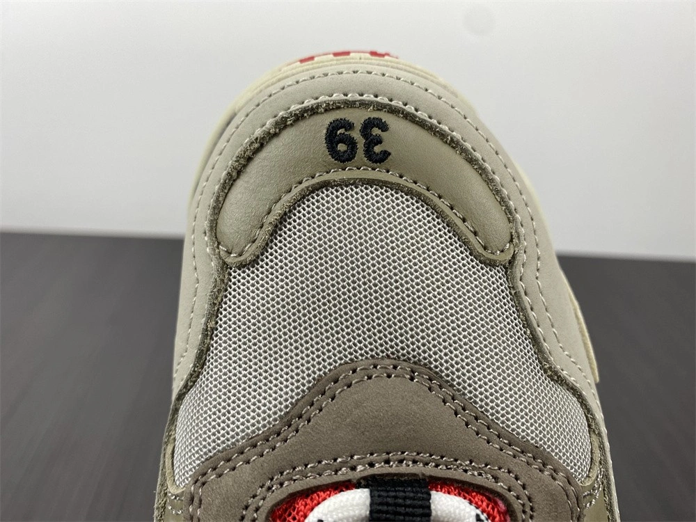 Balenciaga Triple S white red black  1.0  Sneaker