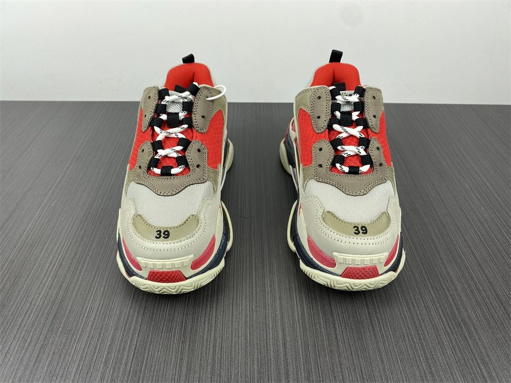 Balenciaga Triple S white red black  1.0  Sneaker