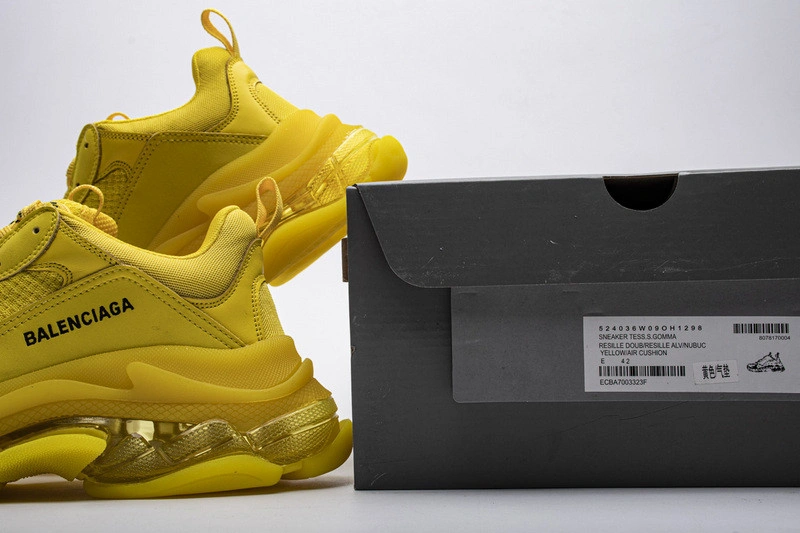 Balenciaga Triple S yellow
