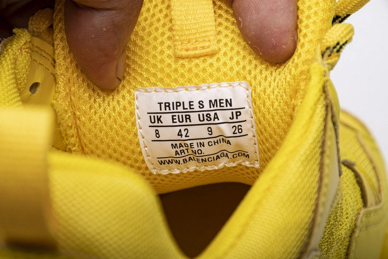 Balenciaga Triple S yellow