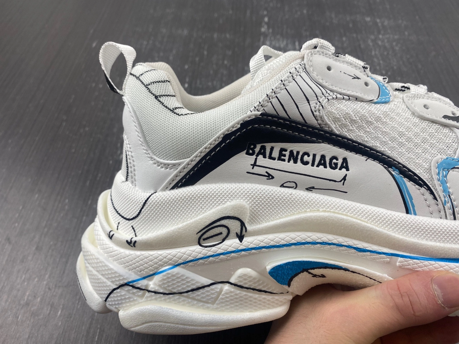Balenciaga Triple TRIPLE S SKETCH