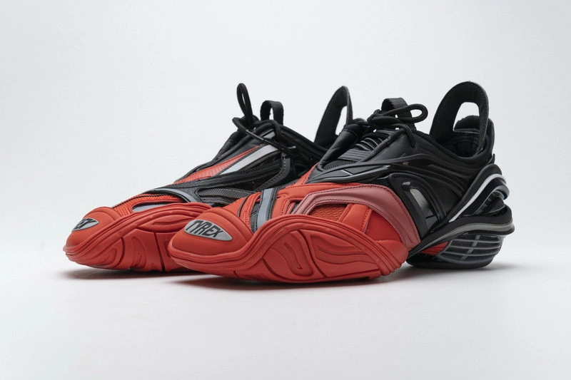 Balenciaga Tyrex Sneaker Black Red  5.0 617535 W2CB1 1060