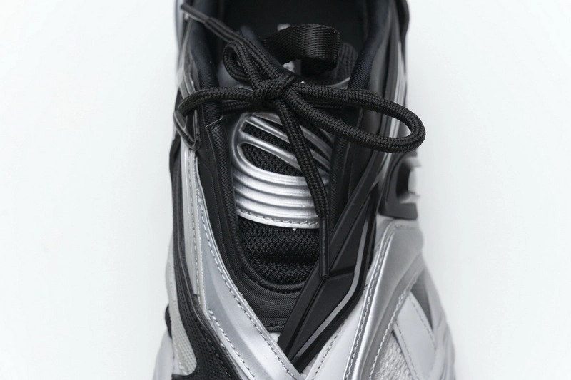 Balenciaga Tyrex Sneaker Black Silver Grey 5.0 617535 W2CB1 1081