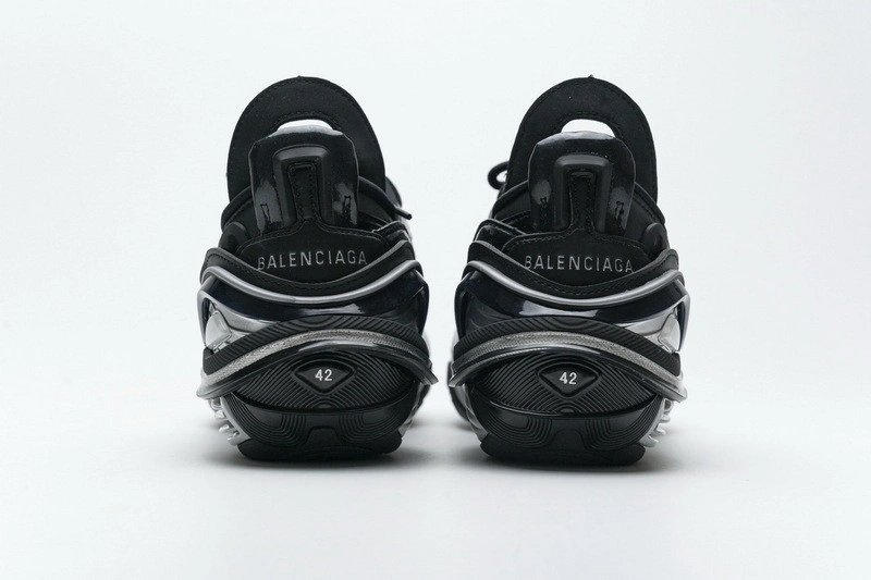 Balenciaga Tyrex Sneaker Black Silver Grey 5.0 617535 W2CB1 1081