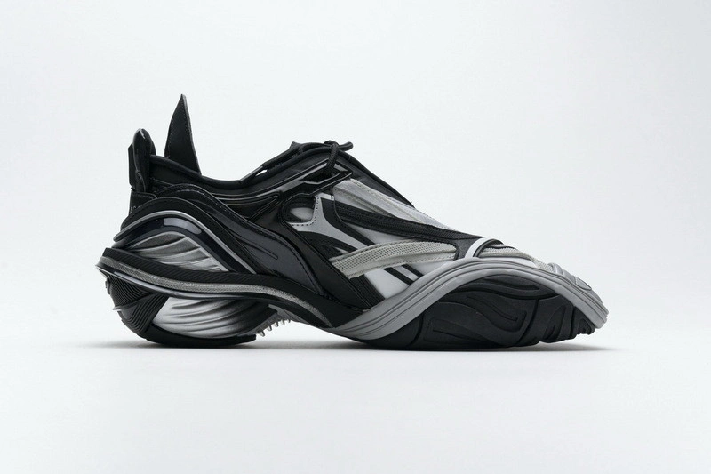 Balenciaga Tyrex Sneaker Black Silver Grey 5.0 617535 W2CB1 1081