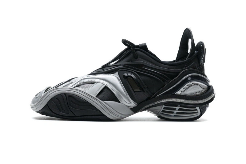 Balenciaga Tyrex Sneaker Black Silver Grey 5.0 617535 W2CB1 1081