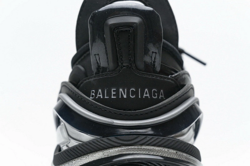 Balenciaga Tyrex Sneaker Black Silver Grey 5.0 617535 W2CB1 1081