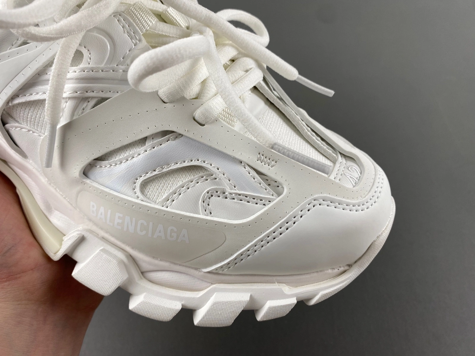 Balenciaga WHITE Sport Shoes 'Track Laces