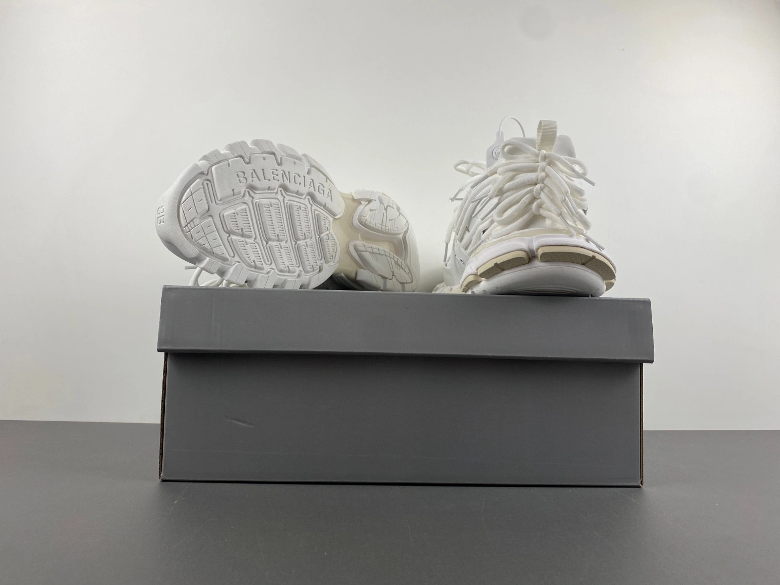 Balenciaga WHITE Sport Shoes 'Track Laces