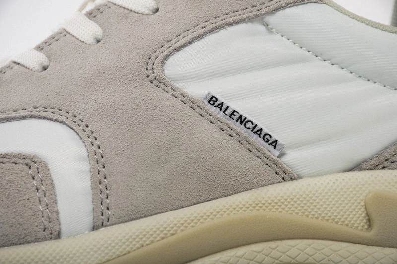 Balenciaga White Triple S Trainers