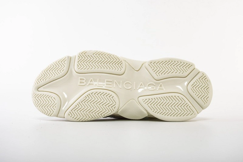 Balenciaga White Triple S Trainers