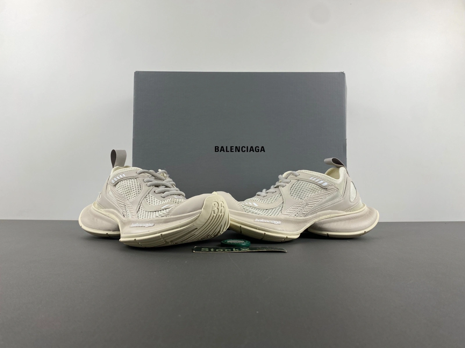 Balenciaga Women's' Circuit Sneakers in White