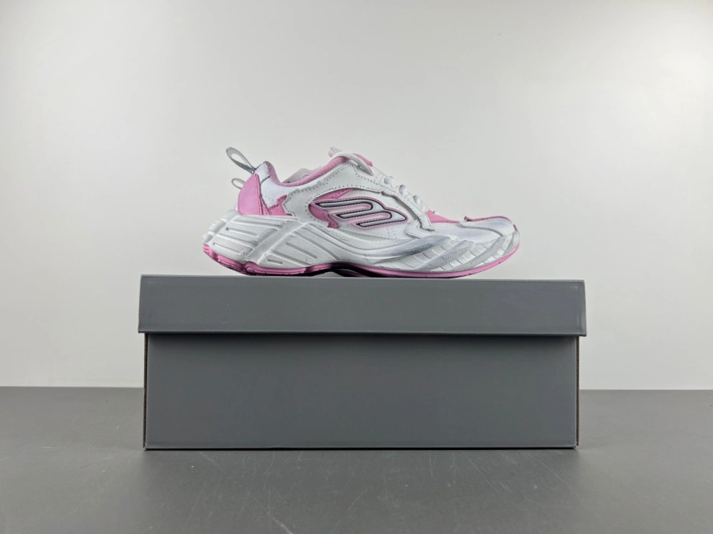 Balenciaga Women's Monday Shoe in Pink grey white black
